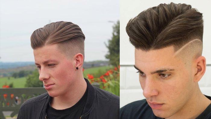 Undercut vuốt chéo tạo kiểu độc đáo và phá cách